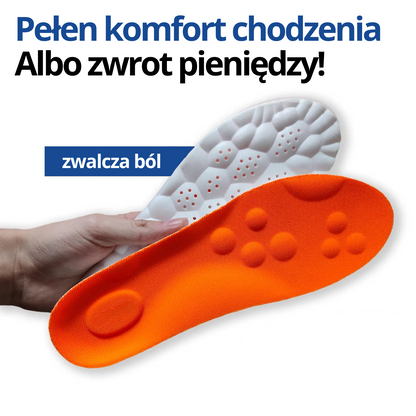 Masujące wkładki ortopedyczne Nevori