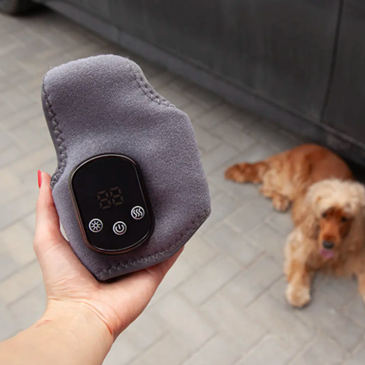 Ciche Stopy - wielofunkcyjny masażer stóp 3w1