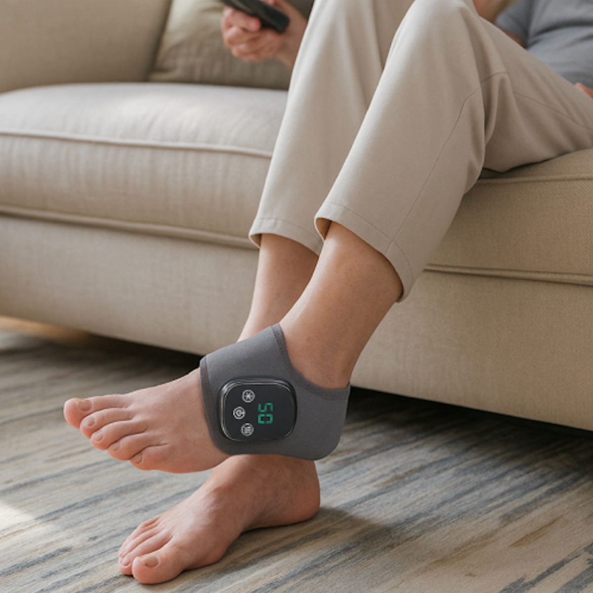 Ciche Stopy - wielofunkcyjny masażer stóp 3w1