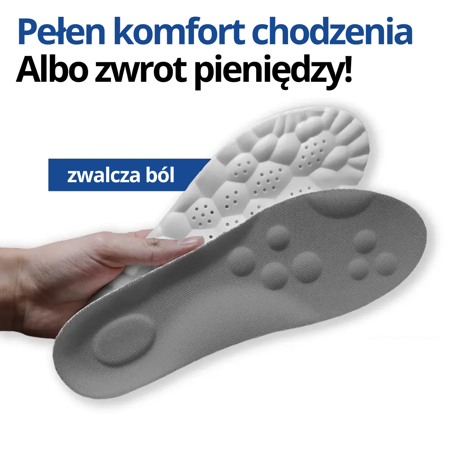 Masujące wkładki ortopedyczne Nevori