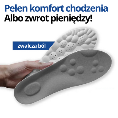 Masujące wkładki ortopedyczne Nevori