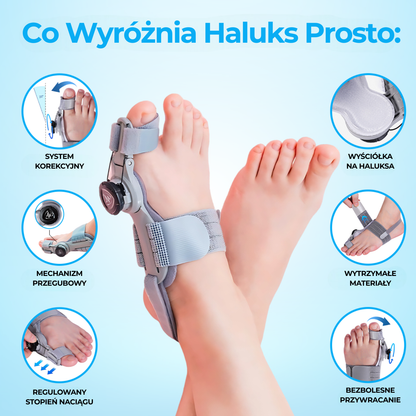 Haluks Prosto - korektor ustawienia palucha