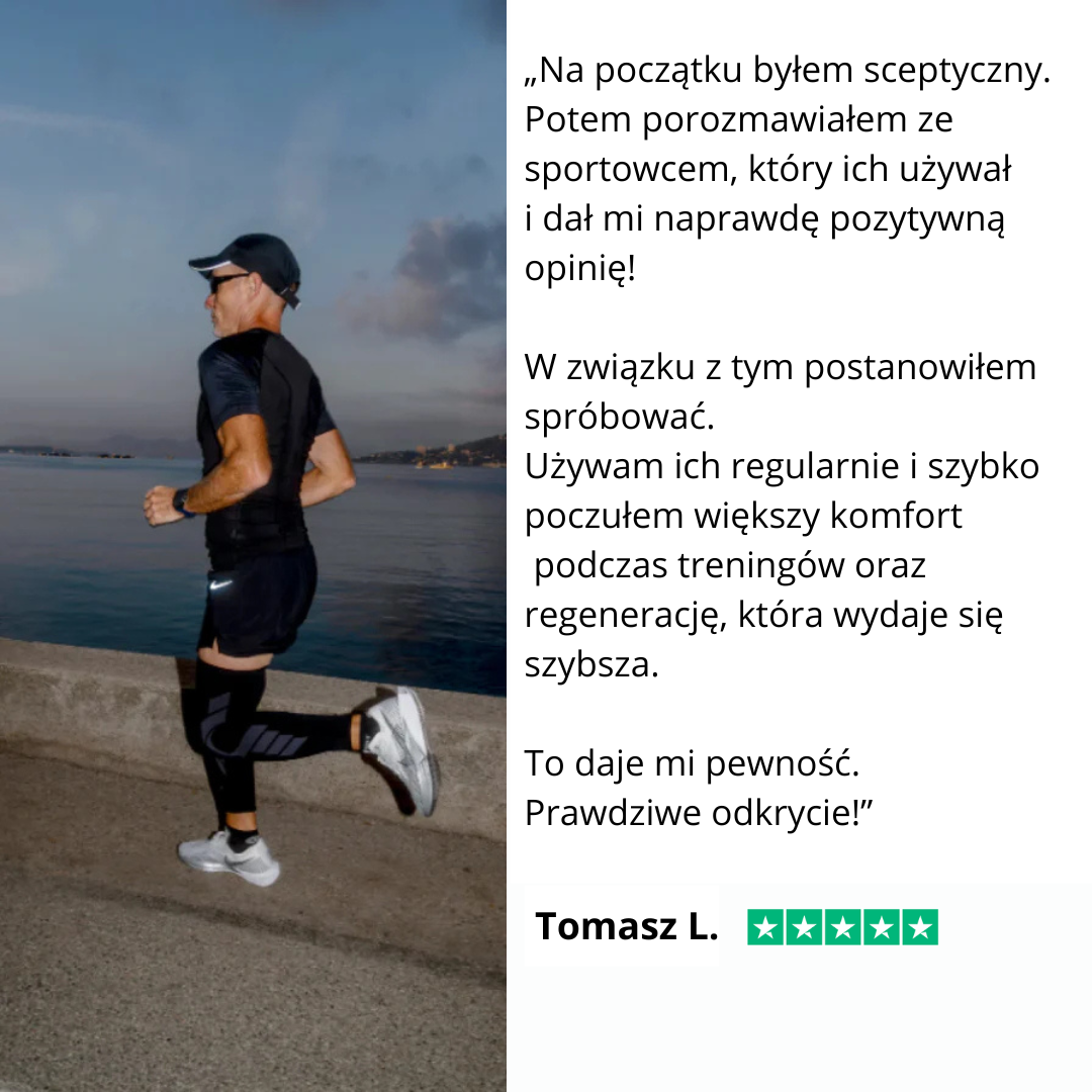 Letnia opaska kompresyjna V2 na kolana i nogi