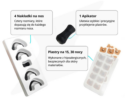 Nevori - magnetyczne nakładki na nos dla lepszego snu