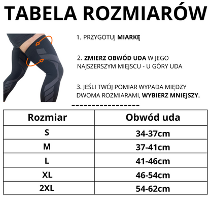 Letnia opaska kompresyjna V2 na kolana i nogi