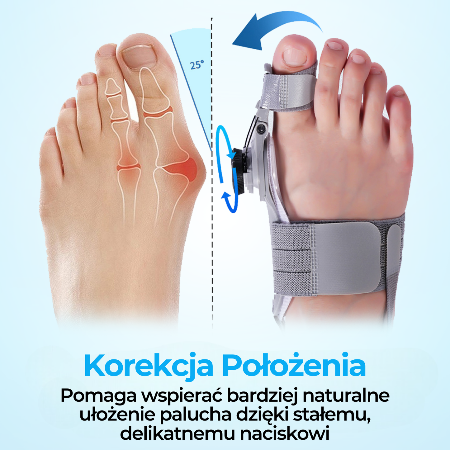 Haluks Prosto - korektor ustawienia palucha