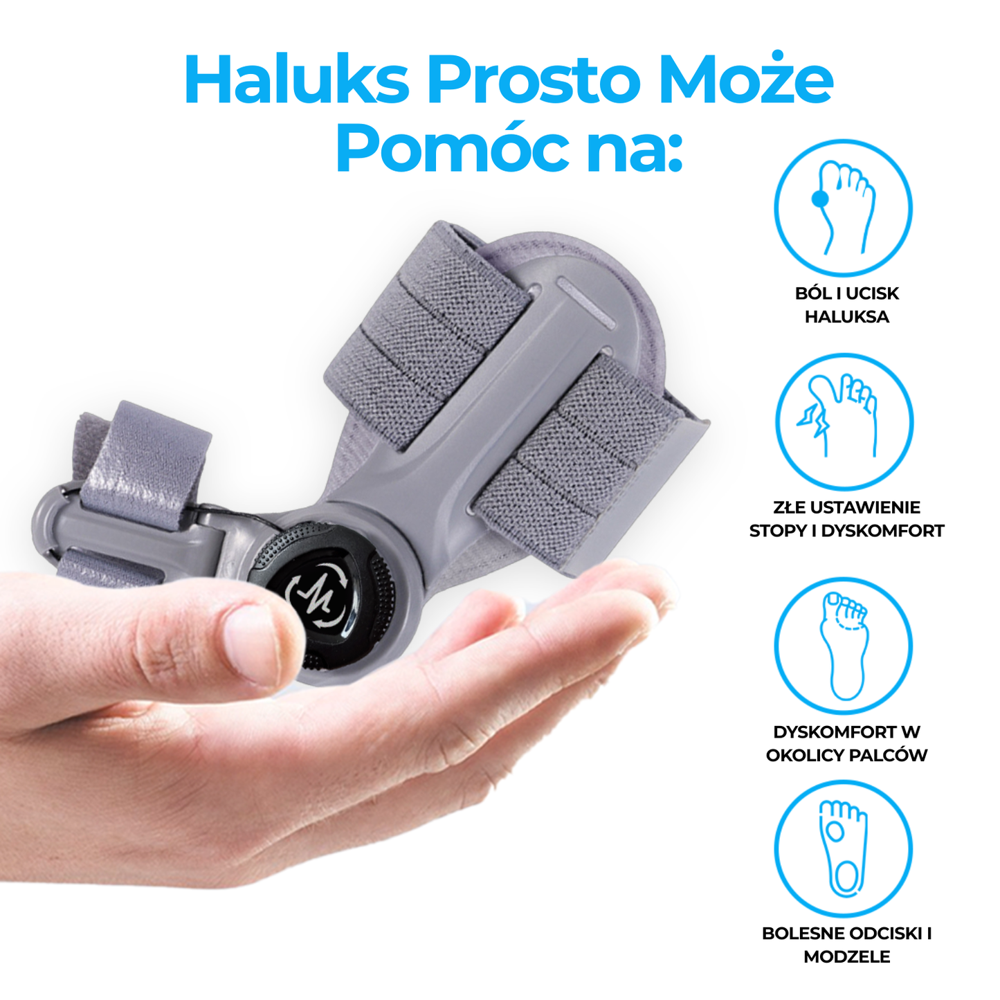 Haluks Prosto - korektor ustawienia palucha