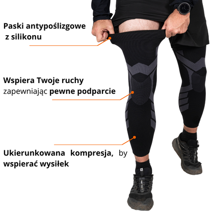 Letnia opaska kompresyjna V2 na kolana i nogi